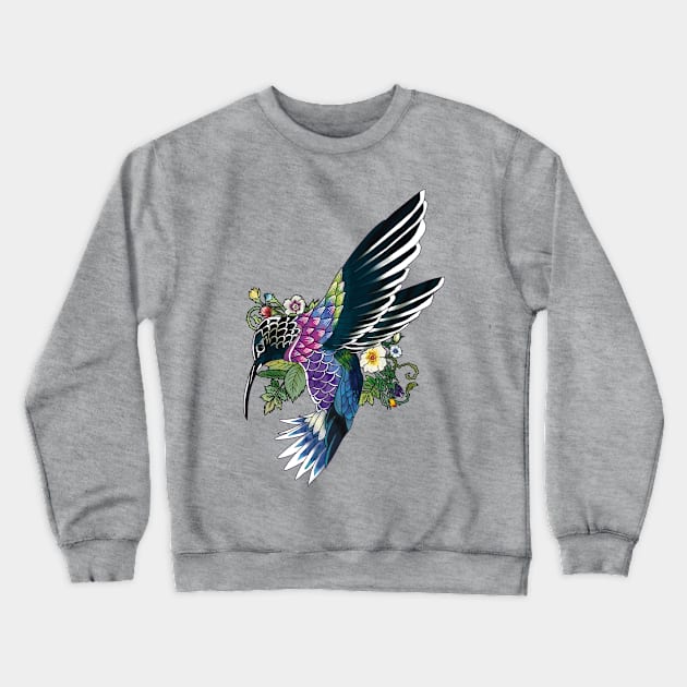 Humming Along Crewneck Sweatshirt by Shadowsantos